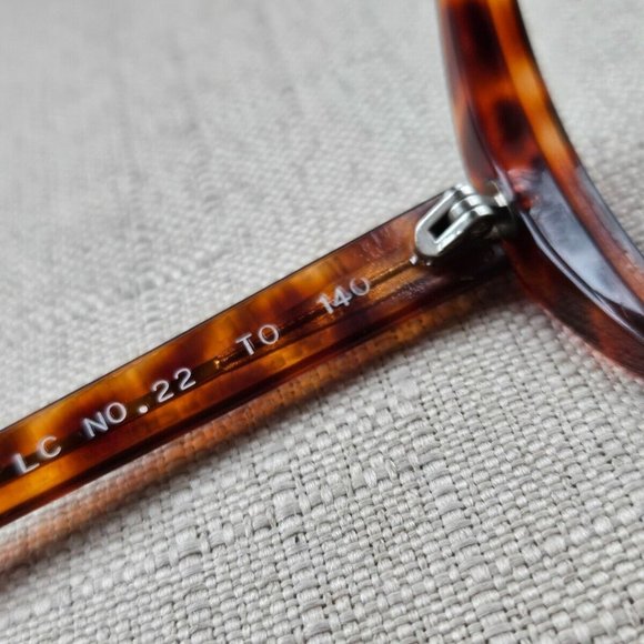 Liz Claiborne Women Eyeglasses Vintage Glasses Brown Tortoise LC. NO 22 140 - Picture 9 of 12